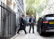 Boris Johnson Leaves for PMQs
