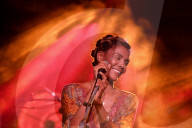 Ayo performs live in Biot.