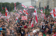 NEWS - Belarus: Massenproteste in Minsk, 5. Sonntag in Folge