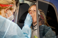 NEWS - Coronavirus: Testzentrum im niederländischen Schiedam