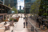 'Trickle not a torrent': workers in Canary Wharf and Manchester return to the office. Suits and takeaway coffees were back out in London’s financial district – but numbers are still lower than normal.