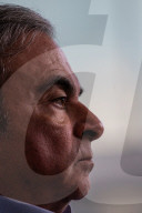 PORTRAIT - Carlos Ghosn im TV-Interview anfangs März in Beirut
