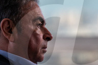 PORTRAIT - Carlos Ghosn im TV-Interview anfangs März in Beirut
