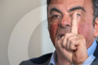 PORTRAIT - Carlos Ghosn im TV-Interview anfangs März in Beirut
