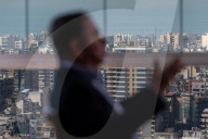 PORTRAIT - Carlos Ghosn im TV-Interview anfangs März in Beirut
