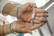 Chinese covid vaccine at Fair for Trade in Services (CIFTIS)   in Beijing