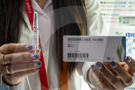 Chinese covid vaccine at Fair for Trade in Services (CIFTIS)   in Beijing