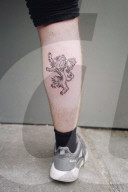 Make mine a Direwolf! The GoT tattoo parlour. Hold the door ... Game of Thrones tattoos. Photograph: Sarah Lee for the Guardian
Shares
31
To celebrate the last season of the fantasy behemoth, superfans have been queuing round the block for free tattoos