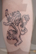 Make mine a Direwolf! The GoT tattoo parlour. Hold the door ... Game of Thrones tattoos. Photograph: Sarah Lee for the Guardian
Shares
31
To celebrate the last season of the fantasy behemoth, superfans have been queuing round the block for free tattoos