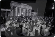 Berlin Germany. Reunification day and night 3 October 1990.