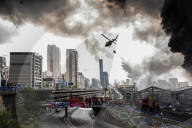 NEWS - Grossbrand im Hafen von Beirut