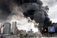 NEWS - Grossbrand im Hafen von Beirut