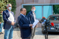 NEWS - Silvio Berlusconi verlässt das Krankenhaus San Raffaele 