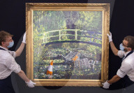 Show me the Monet by Banksy