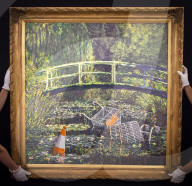 Show me the Monet by Banksy