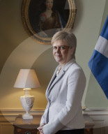 Nicola Sturgeon, Scotland's First Minister and leader of the Scottish National Party, photographed at Bute House, Charlotte Square, Edinburgh on Tuesday 18th June, 2019. 