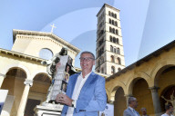 PEOPLE - Günther Jauch sammelt Spenden für Sanierung der Campanile der Friedenskirche in Sanssouci, Potsdam