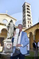 PEOPLE - Günther Jauch sammelt Spenden für Sanierung der Campanile der Friedenskirche in Sanssouci, Potsdam