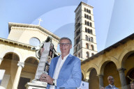 PEOPLE - Günther Jauch sammelt Spenden für Sanierung der Campanile der Friedenskirche in Sanssouci, Potsdam