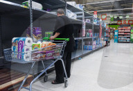 Covid-19 second wave panic buying with fear of a second full UK lockdown