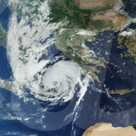 Mediterranean hurricane