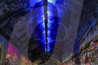 Covid Graffiti Tunnel