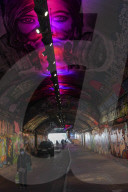 Covid Graffiti Tunnel