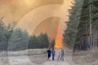 NEWS - Waldbrände in der russischen Region Woronesch