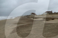 Gale-force winds blow away £20m sandscaping project in North Norfolk.