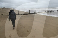 Gale-force winds blow away £20m sandscaping project in North Norfolk.