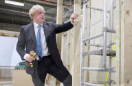 Boris Johnson visits Exeter College Construction Centre