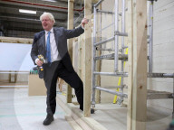 Boris Johnson visits Exeter College Construction Centre