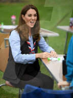 ROYALS - Herzogin Catherine besucht Pfadfinder in Northolt