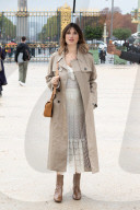 Paris Fashion Week. Arrivees au defile Dior