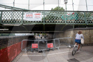 Hammersmith Bridge closes to all traffic including pedestrians, cyclists and boats going under it after cracks in the bridge appeared to worsen by the heatwave
