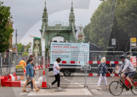 Hammersmith Bridge closes to all traffic including pedestrians, cyclists and boats going under it after cracks in the bridge appeared to worsen by the heatwave