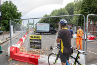 Hammersmith Bridge closes to all traffic including pedestrians, cyclists and boats going under it after cracks in the bridge appeared to worsen by the heatwave