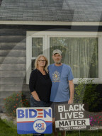 The family whose Black Lives Matter sign shook their conservative town