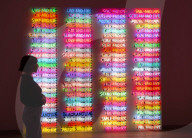 Bruce Nauman exhibition at the Tate Modern, Bankside, London.
