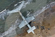 NEWS - Das "kaspische Seemonster": Russisches Flugboot Ekranoplan wird in Derbent ausgestellt