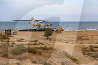 NEWS - Das "kaspische Seemonster": Russisches Flugboot Ekranoplan wird in Derbent ausgestellt