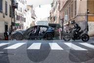 PEOPLE - Tom Cruise auf dem Set von 'Mission Impossible 7' in Via Panisperna in Rom