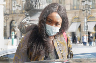 Venus Williams leaving her hotel after the Paris Fashion Week 2020