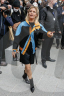 Marina Fois arriving at Louis Vuitton Show during the Paris Fashion Week 2020