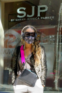 Sarah Jessica Parker Arriving at her SJP Store