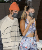 PREMIUM EXCLUSIVE Justin Bieber and Hailey Baldwin night out