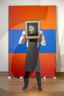 Christieís unveils Post War & Contemporary Art evening sale part of 20th Century Paris to London sale series at Christies, London, Great Britain 
9th October 2020 
Press view