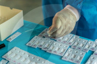 NEWS - Coronavirus: Covid-19-Tests in Neu-Delhi