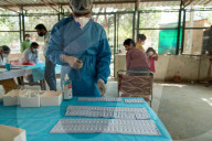 NEWS - Coronavirus: Covid-19-Tests in Neu-Delhi