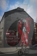 Murals celebrating Liverpool Football Club and it's heroes have appeared across the city in recent years